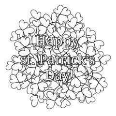 Fototapeta premium St. Patricks day card