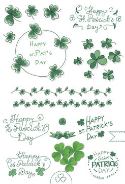 St. Patricks day set