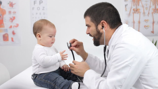 Doctor and young patient