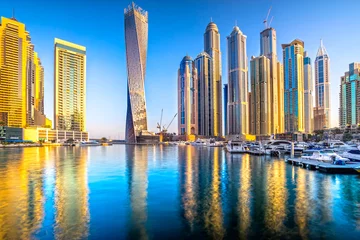 Zelfklevend Fotobehang Dubai Marina. © Luciano Mortula-LGM