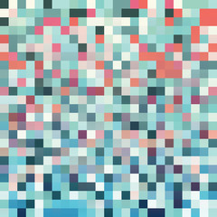 Vector background pattern in a pixel art style