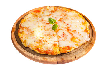 Delicious pizza margarita