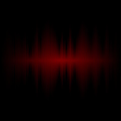 Digital equalizer. Vector illustration