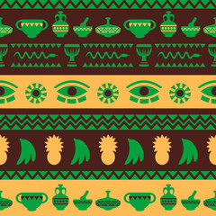 African Tribal Pattern Ethnic ornament