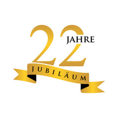 jubilaum 22 jahre