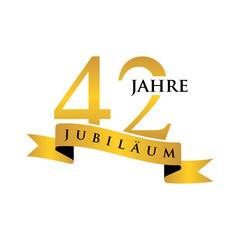 jubilaum 42 jahre