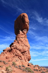 Fototapeta na wymiar Balanced Rock, Arches National Park