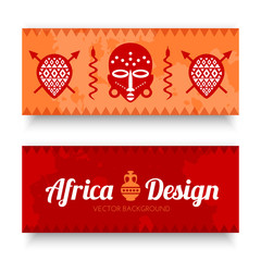 African Tribal Art Banners