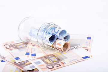 savings hidden in a jar