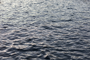 Lake water texture. soft focus