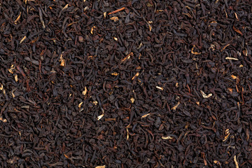 Black velvet tea background.