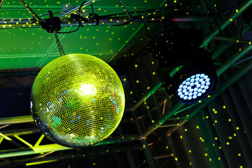 Shiny disco ball