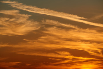 Cloudscape in a evening