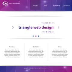 Abstract Creative concept vector website template. For modern web and mobile Applications isolated on background, interface, illustration design, business infographic and social multimedia icon. 