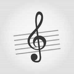 Fototapeta premium projekt ikony muzyki