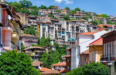 Fototapeta premium Houses in Veliko Tarnovo
