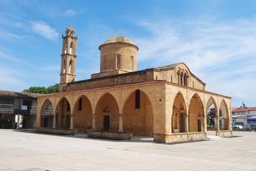 Obraz premium The Agios Mamas Orthodox Church in Morfou, Cyprus.