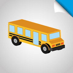 isometrics car icon design