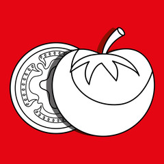 fresh vegetables design 