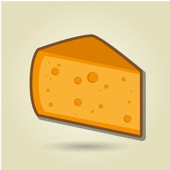 cheese icon design 