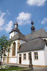 Fototapeta na wymiar Kirche St. Marien in Wiedenbrück, Nordrhein-Westfalen