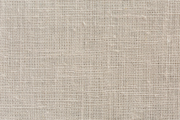Neutral beige and brown Fabric Background with clear Canvas Texture