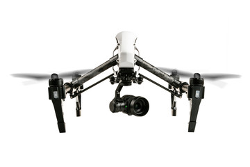 Drone isolated on white background