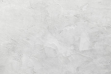 Naklejka premium White concrete wall, background photo texture