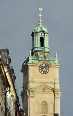 Storkyrkan. Church of St. Nicholas - Great Church in Stockholm. Sweden