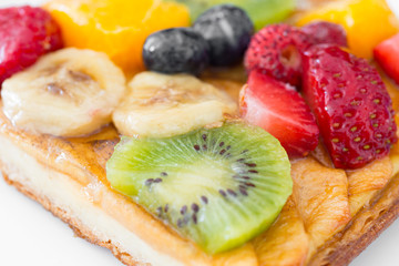Mixed fruit tart