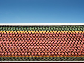 Thai temple roof