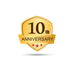 10 years anniversary logo