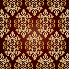 Antique ottoman turkish pattern vector design fourty nine