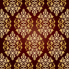 Antique ottoman turkish pattern vector design fourty nine