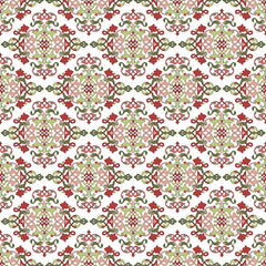 Antique ottoman turkish pattern vector design fourty seven