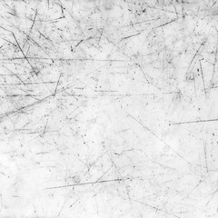 White marble background.