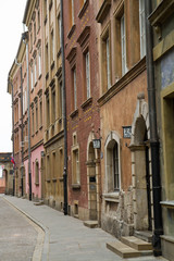 Obraz premium Houses, Warsaw, Poland