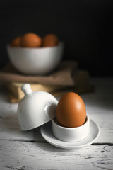 Still life with yellow eggs © Soloviova Liudmyla