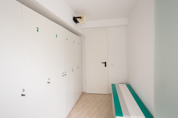 Locker room