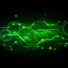 Abstract Technology Background Vector Illustration