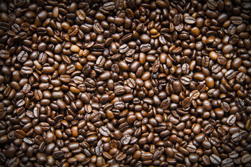 coffee beans texture background