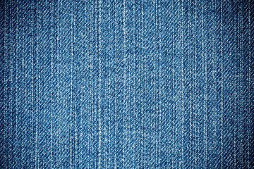 Perspective View Blue Denim Texture close up vertical Direction Threads