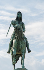 Naklejka premium Jeanne d'Arc