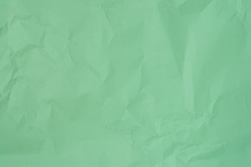 crumpled green paper  texture