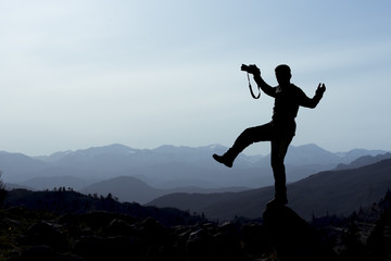 dağlarda çılgın fotoğrafçı