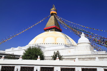 Boudhanath in Kathmandu, Nepal.