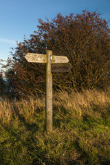 Cleveland Way Signpost