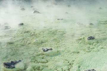 Hot spring in Japan