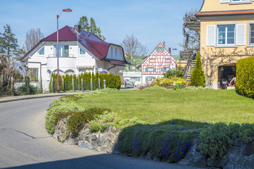 beautiful small village near lake constance (bodensee)