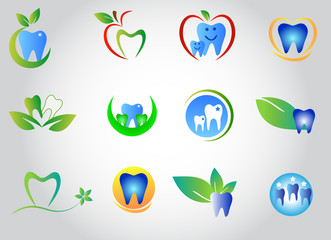 Set dental logo